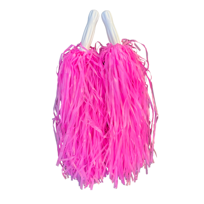 An application scenario or product detail of women's light pink cheerleader pom-poms - Image 7