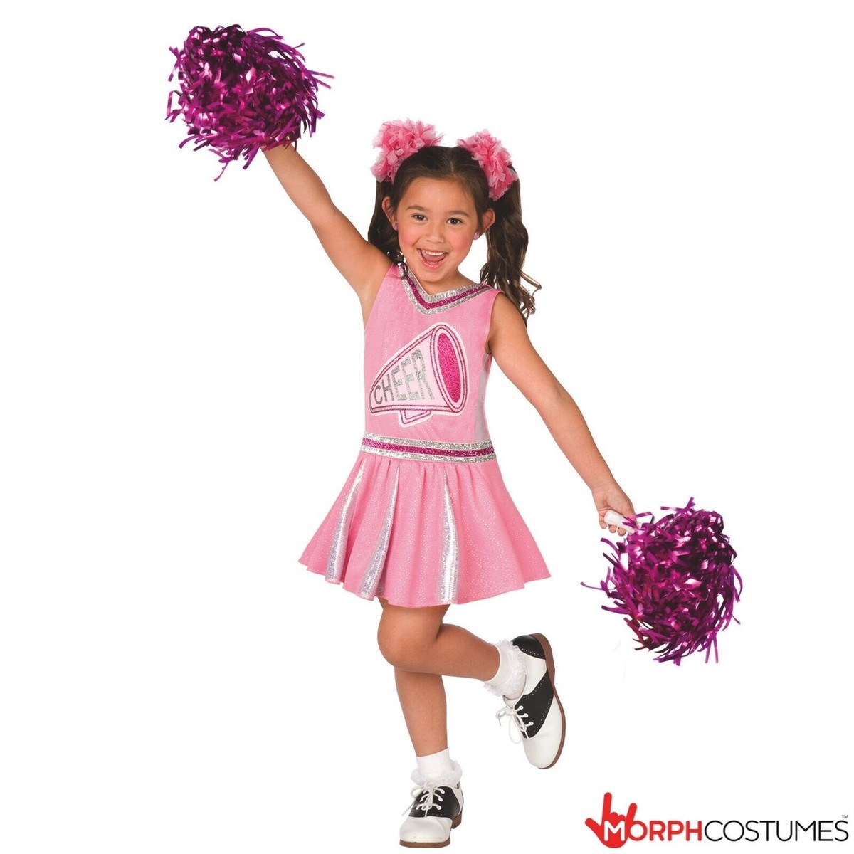 An application scenario or product detail of women's light pink cheerleader pom-poms - Image 15