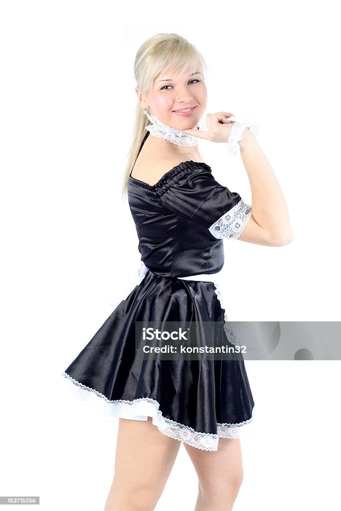 An application scenario or product detail of women's maid outfit for royalty - Image 12