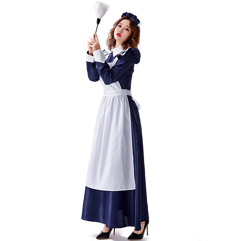 An application scenario or product detail of women's maid outfit for royalty - Image 13