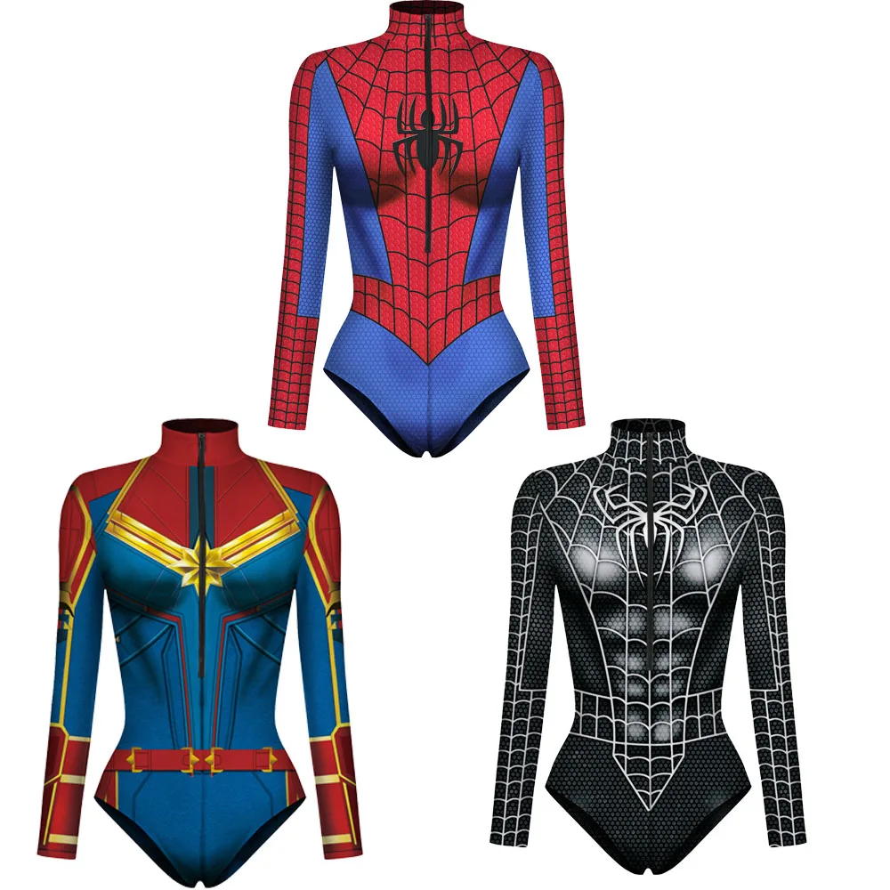 An application scenario or product detail of womens spiderman costume - Image 15