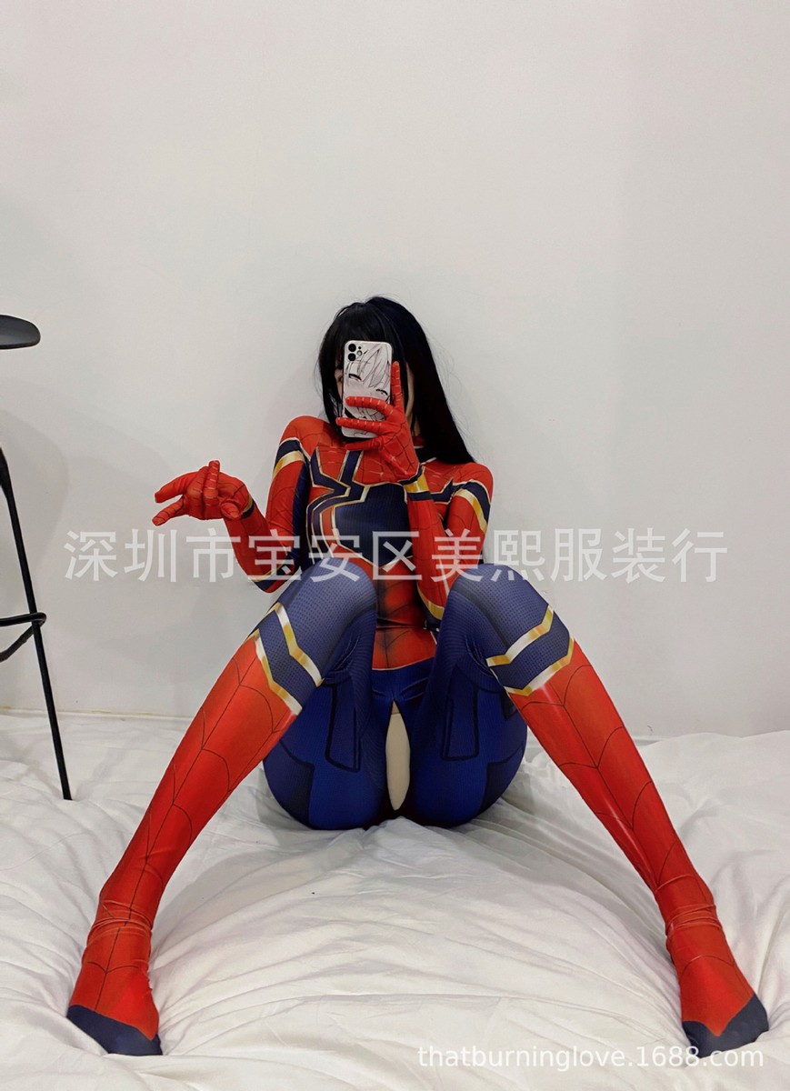 An application scenario or product detail of womens spiderman costume - Image 17