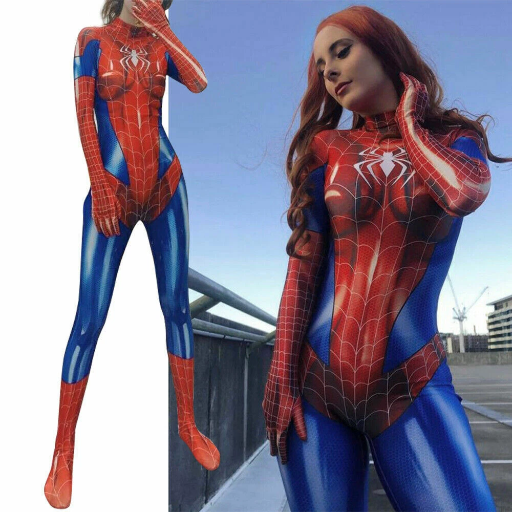 An application scenario or product detail of womens spiderman costume - Image 19