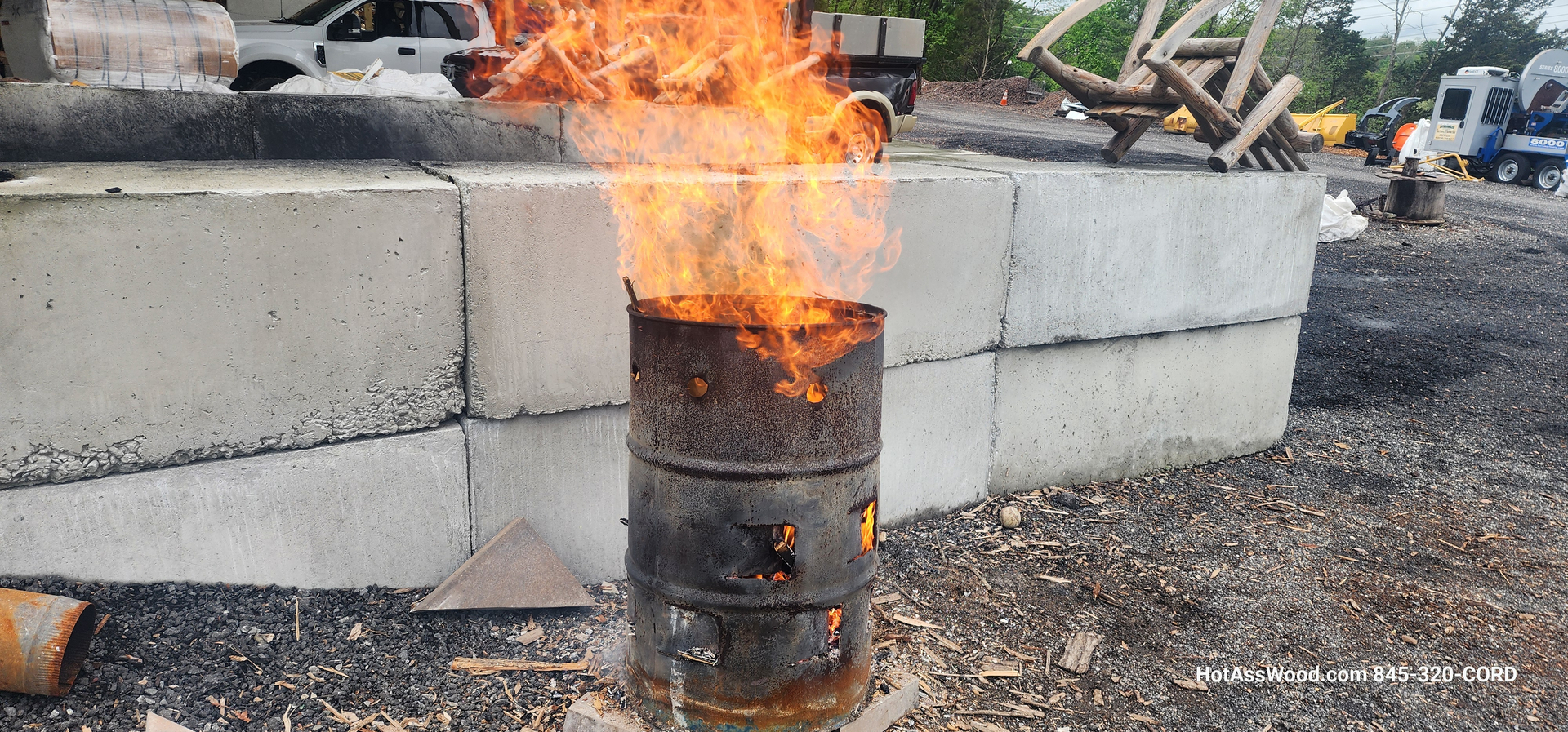An application scenario or product detail of wood burn barrel - Image 14