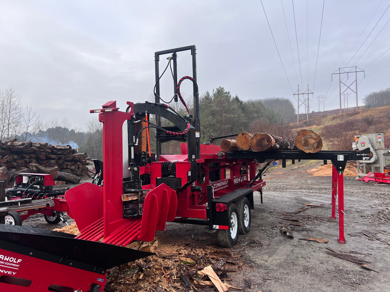 An application scenario or product detail of wood processor for sale - Image 1
