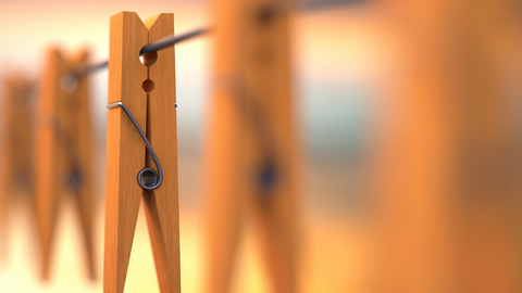 An application scenario or product detail of wooden clips - Image 1
