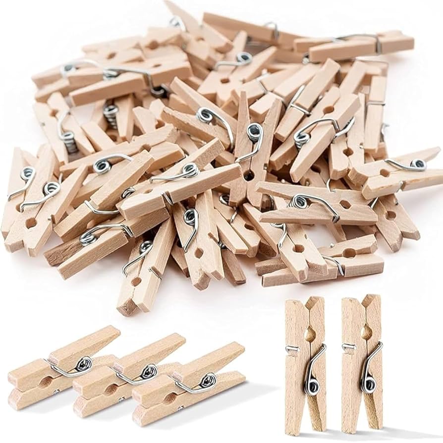 An application scenario or product detail of wooden clips - Image 2