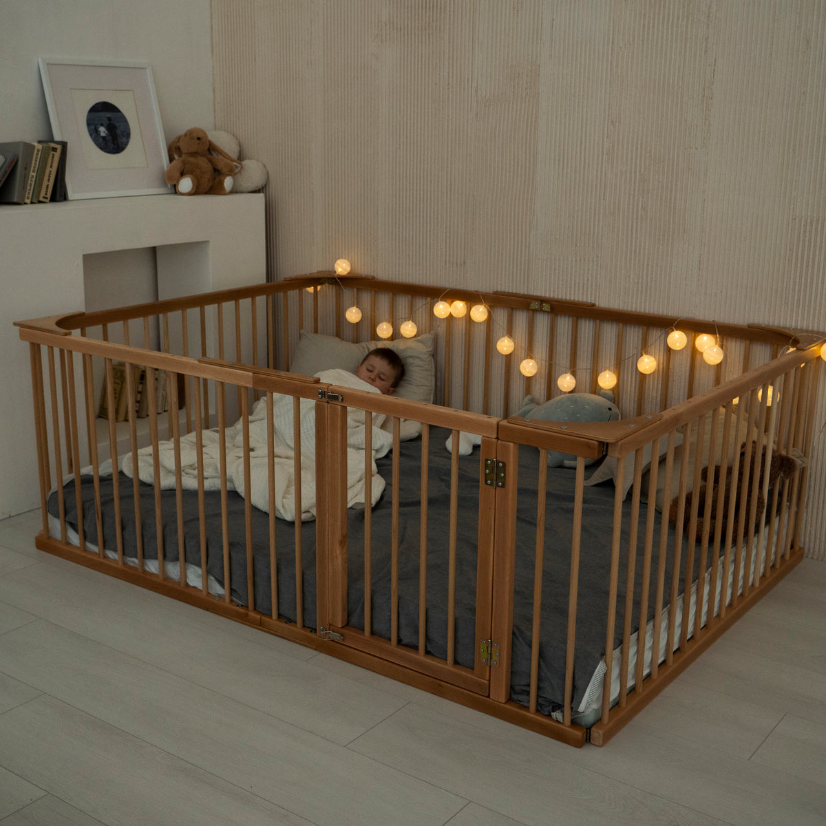 An application scenario or product detail of wooden play pen - Image 8