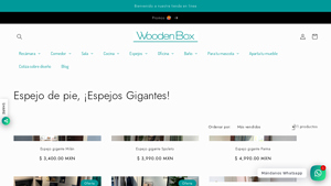 Wooden Box Store - Gigantic Mirrors Collection