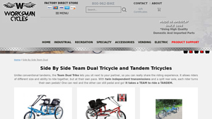 Worksman - Team Dual Trike