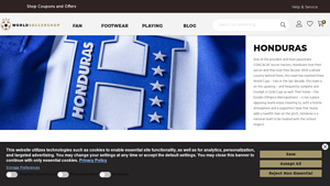 World Soccer Shop - Honduras Soccer Jerseys