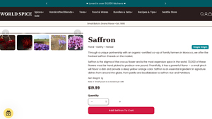 World Spice - Saffron