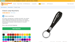Wristband Bros - Classic Loop Keychain