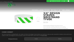 Wristbands Online - Tyvek Wristbands
