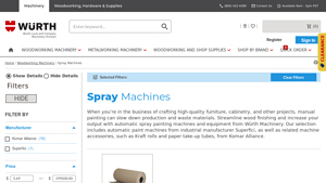 Würth Machinery - Automatic Spray Paint Machines