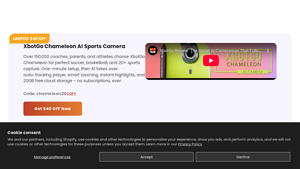 XbotGo - Chameleon AI Sports Camera
