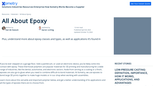 Xometry - Epoxy Solutions