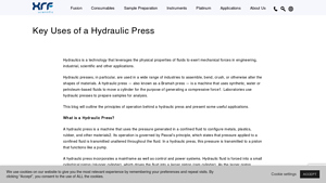 XRF Scientific - Hydraulic Presses