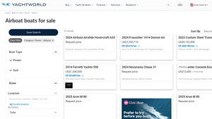 YachtWorld - Airboats for Sale