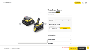 Yarbo - Snow Blower Robot