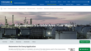 Yokogawa - Rotameters