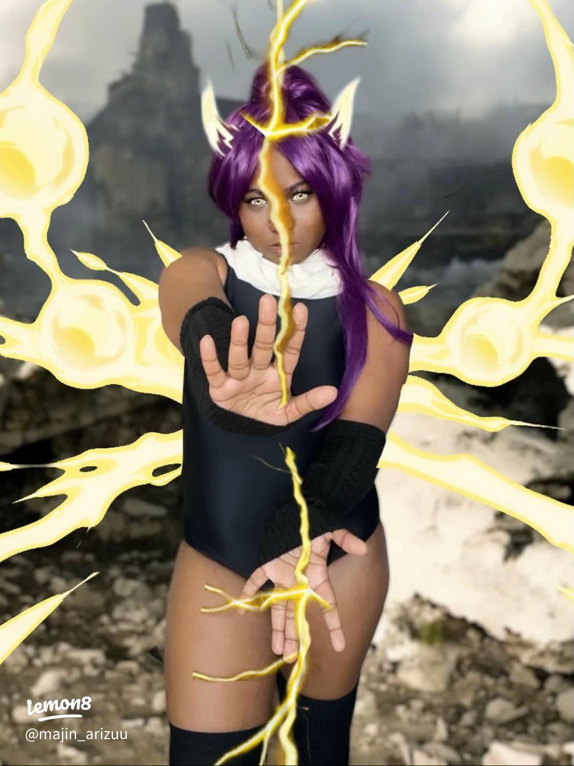 An application scenario or product detail of yoruichi shihouin cosplay - Image 3