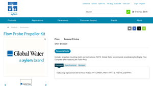 YSI - Flow Probe Propeller Kit