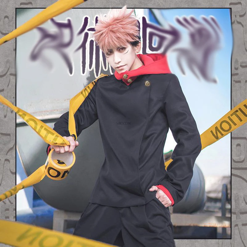 An application scenario or product detail of yuji itadori costume - Image 18