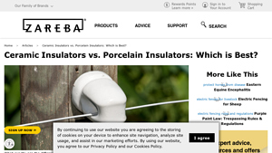 Zareba Systems - Ceramic Insulators