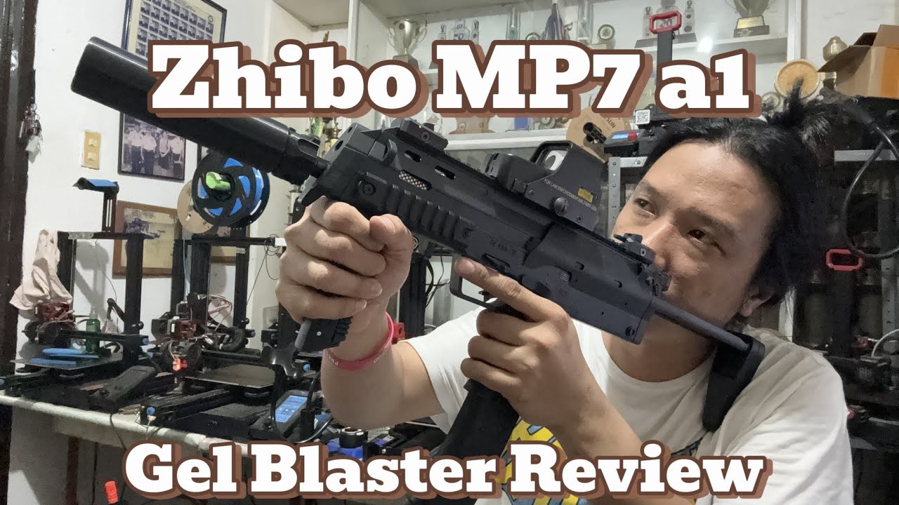 An application scenario or product detail of zb mp7 electric smg gel blaster gun - Image 8