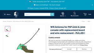 ZedLabz - Wifi Antenna for PSP 2000 & 3000