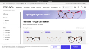 ZEELOOL - Spring Hinge Glasses