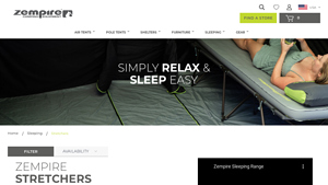 Zempire - W Leg V2 Camp Cot Stretcher