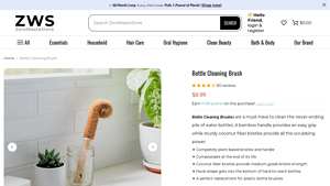 Zero Waste Store - Bottle Cleaning Brush