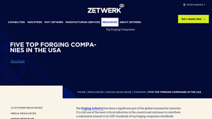 Zetwerk - Custom Forging Solutions