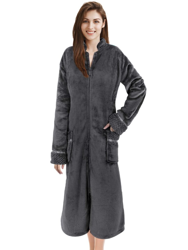 Featured image for the zipper front housecoat summer zipper -snap guide