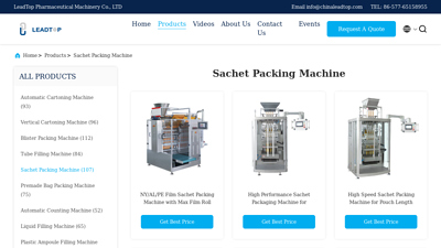 Sachet Packing Machine