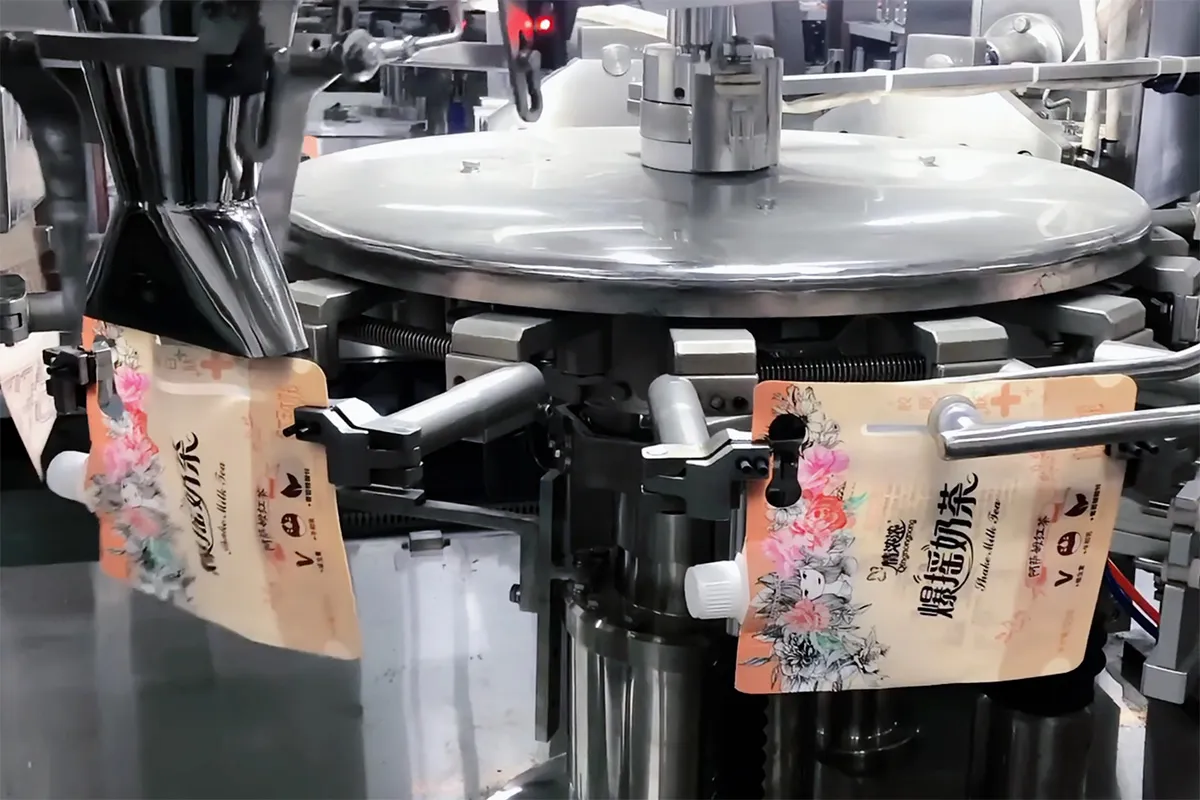 Illustrative example of sachet filling equipment from Google Search