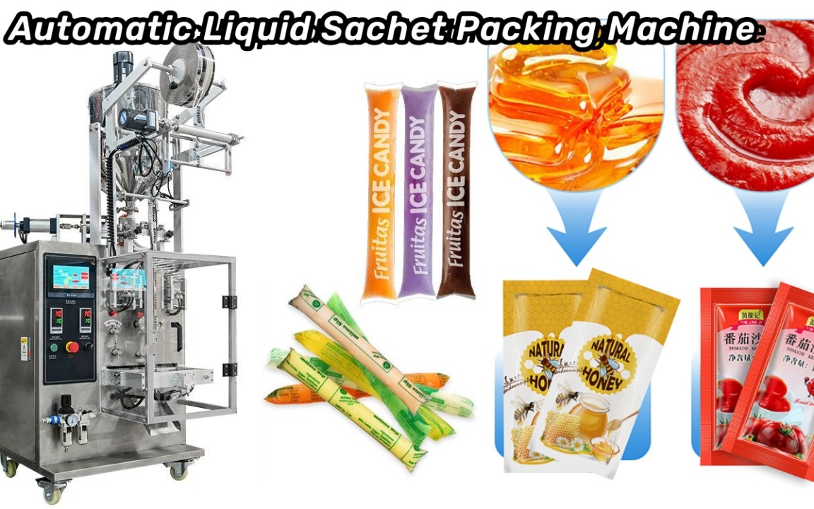Illustrative example of sachet packing machine from Google Search